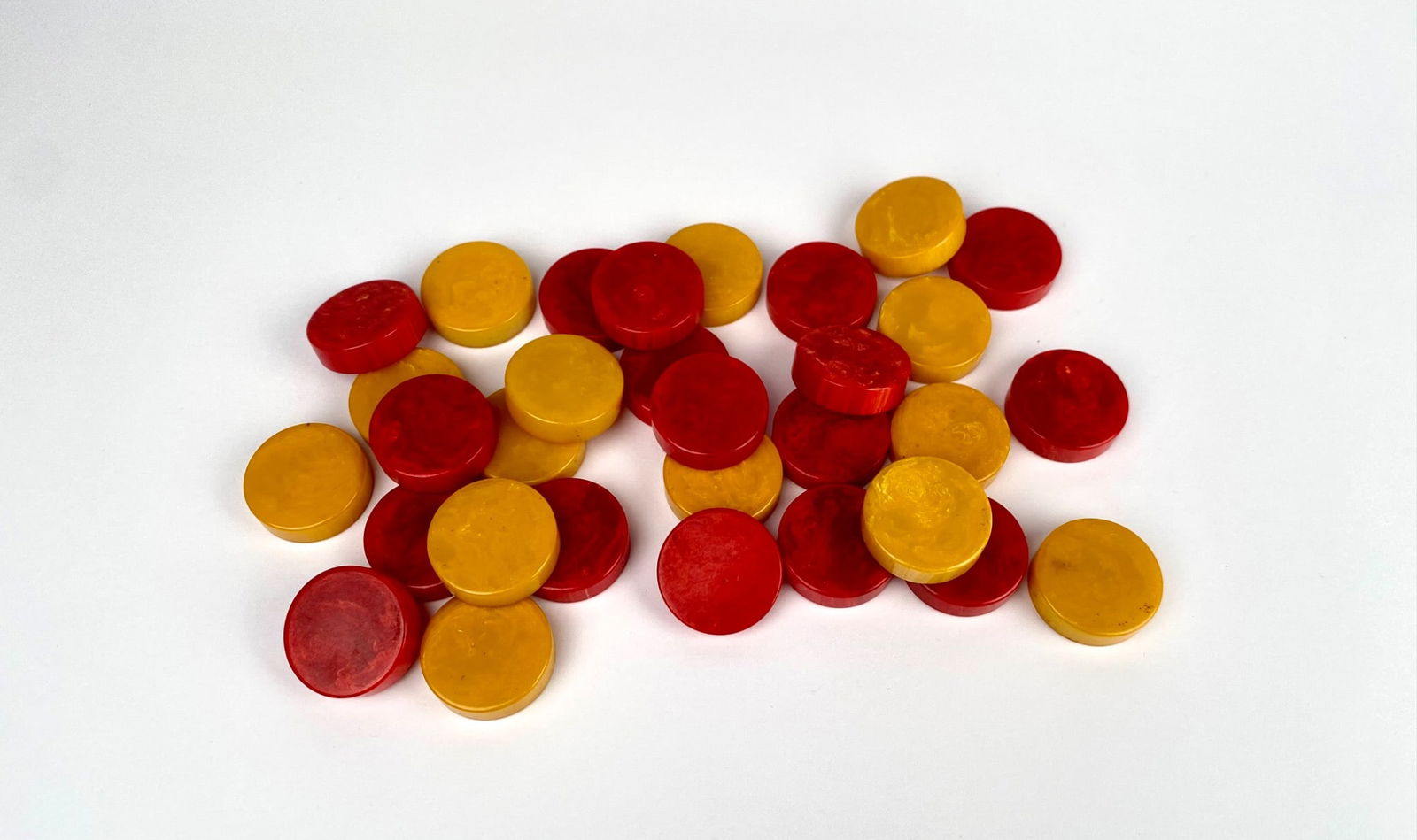 Set of 31 Vintage Bakelite Checker Pieces (1 of 7)