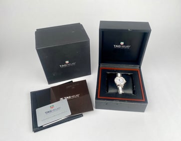 Tag Heuer Formula 1 Diamond Set Ladies Watch with Box and Papers