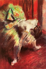 After Edgar Degas Giclee Print ‘L’Attente’ 17/375