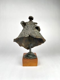 The Deputy Bronze Sculpture by Lois Dorfman