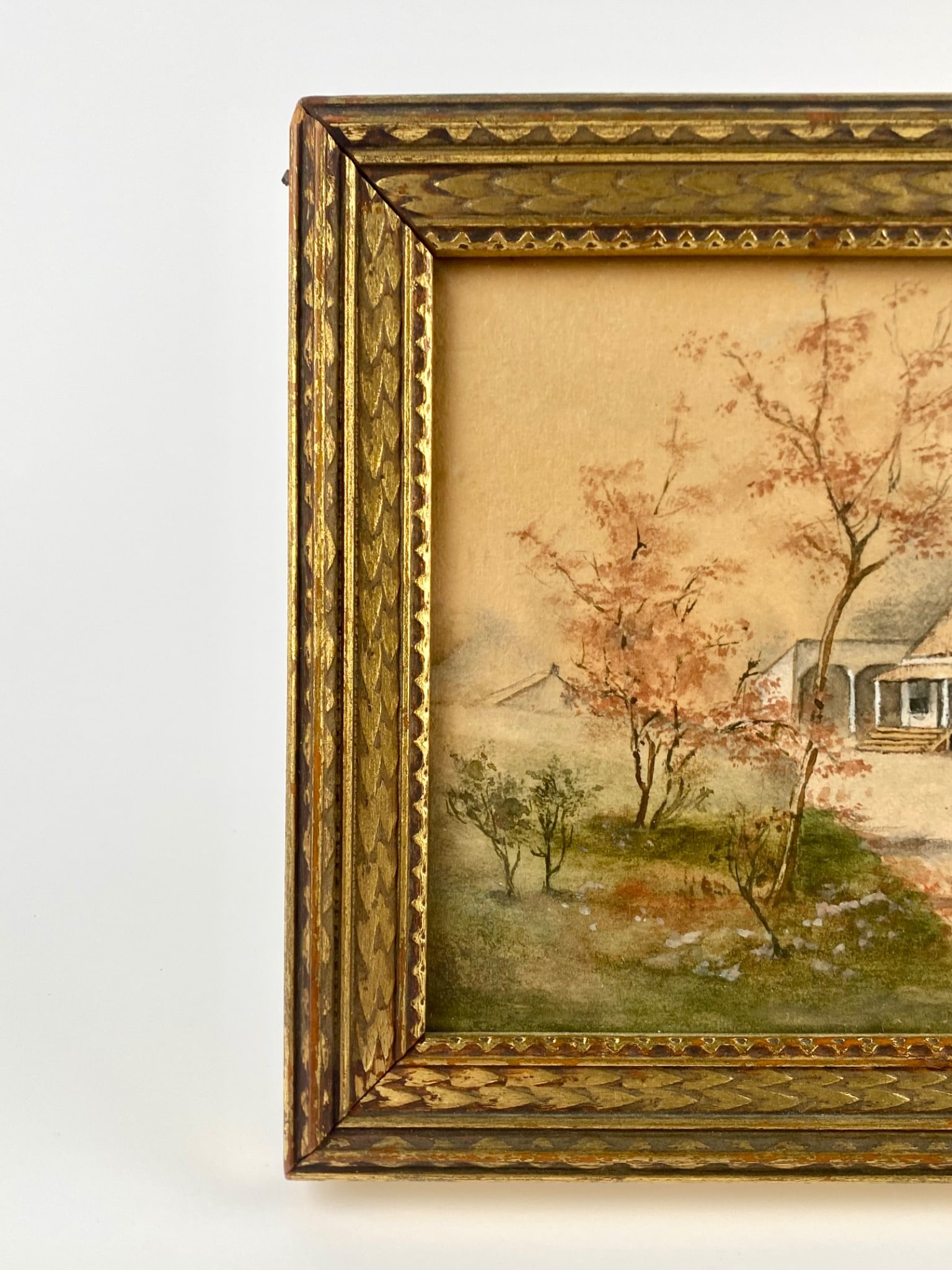 Framed Landscape Watercolor Signed Lury E. Koppitz, Dated 1908 - 6