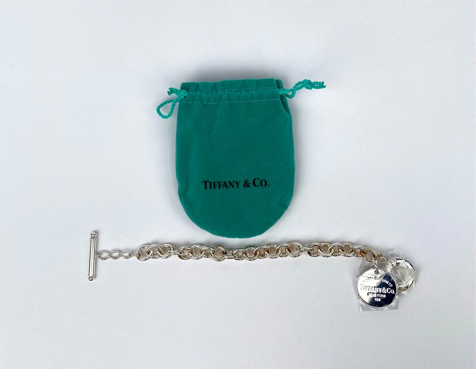 Tiffany & Co. Sterling Silver Toggle Bracelet with Bag (1 of 4)