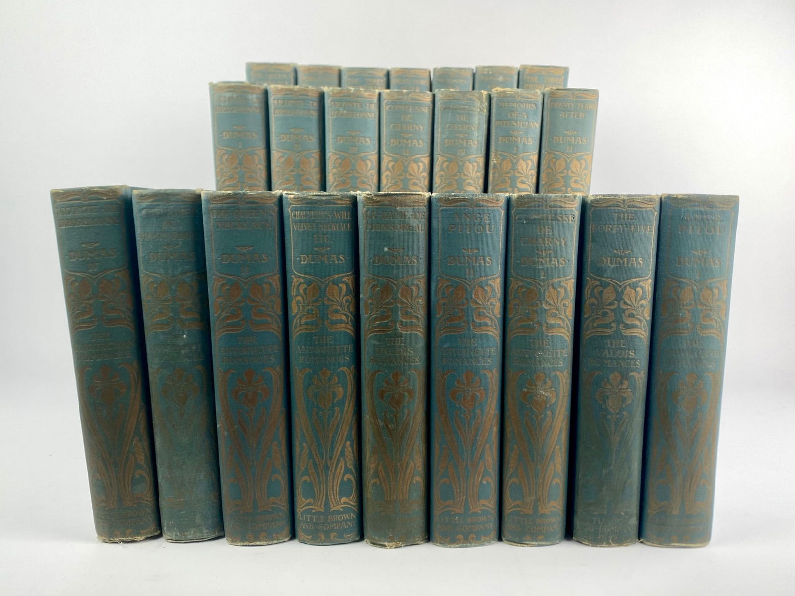 ‘The Romances of Alexandre Dumas’ Decorated Hardcover 23 Volume Book Set (1 of 12)
