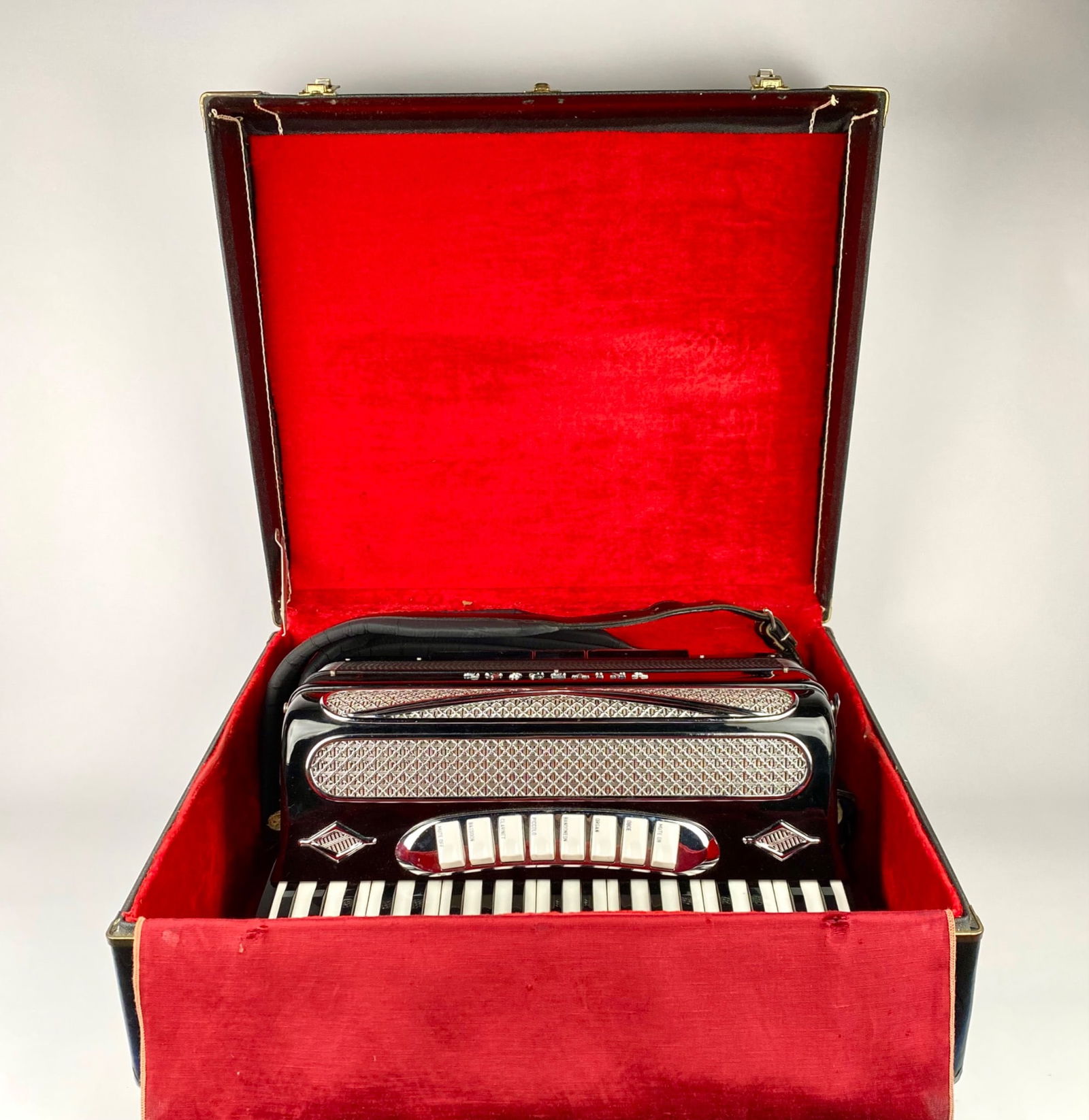 Universal Accordion with Case, Made in Italy (1 of 11)
