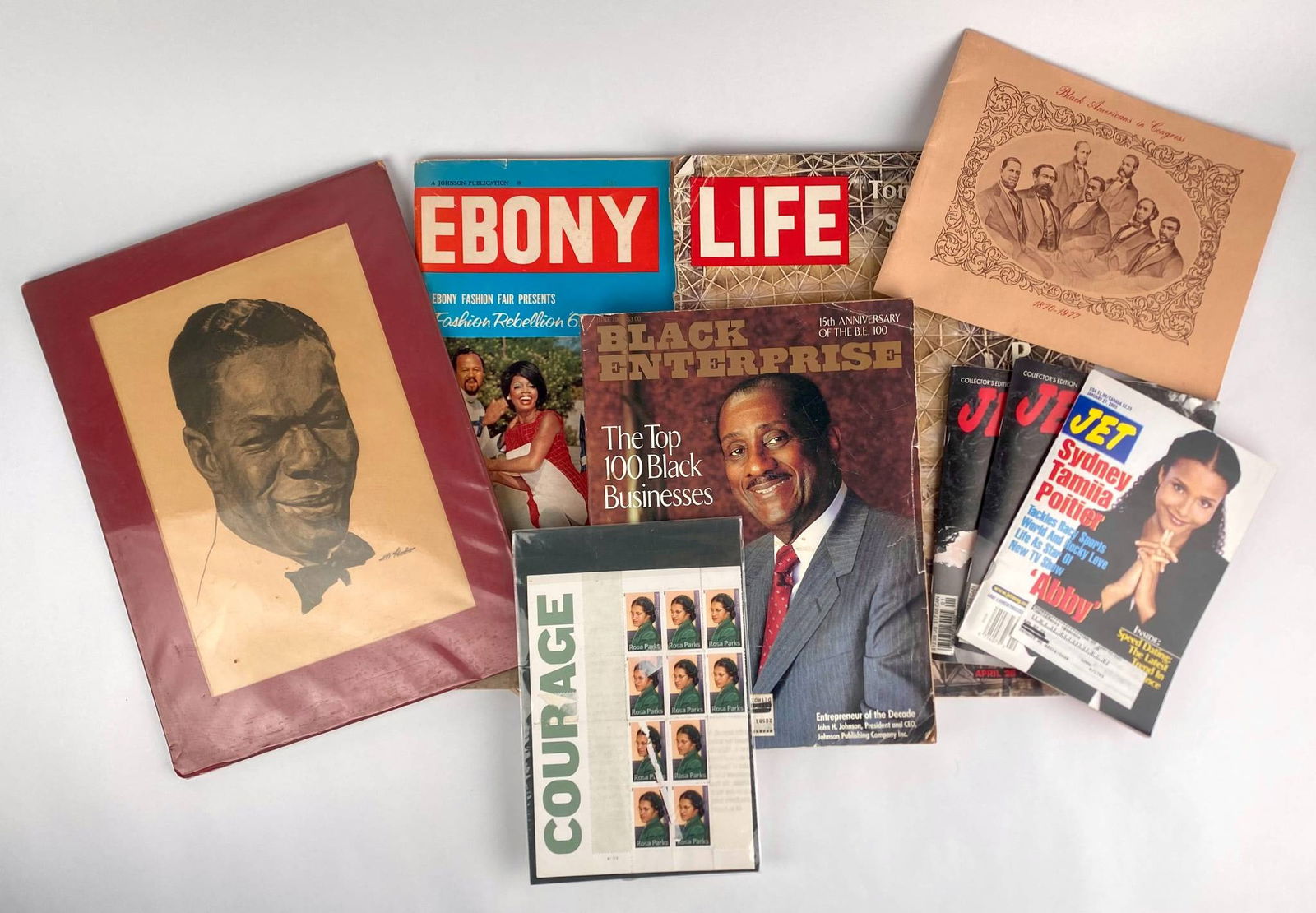 African American History Ephemera Lot Including Publications, Prints, & Memorabilia (1 of 12)