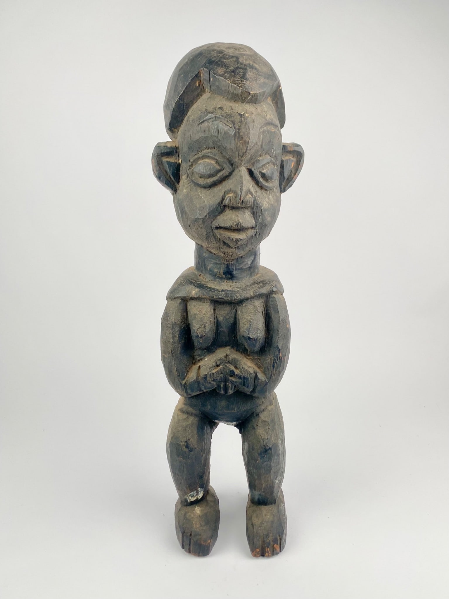African Carved Wooden Female Figure (1 of 11)