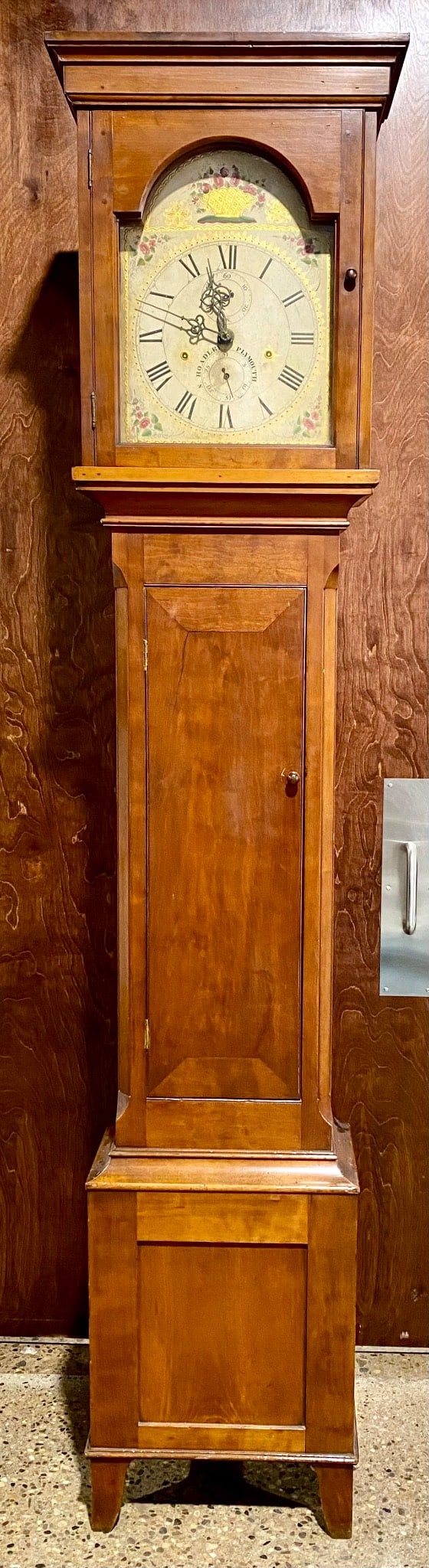 Antique American Tall Case Clock, S. Hoadley, Plymouth, MA, Circa 1800-1820 (1 of 9)