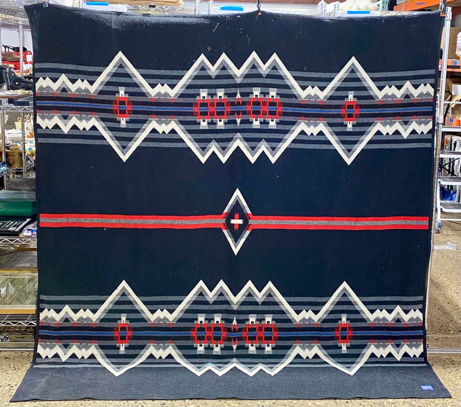 Pendleton ‘Beaver State’ Reversible Wool Blanket, 86 x 82 - 6