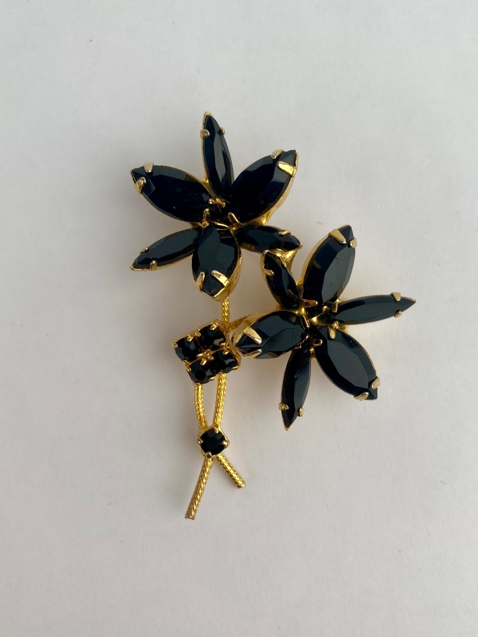 Vintage Gold-Tone Floral Brooch Set Including Butler & Wilton - 2