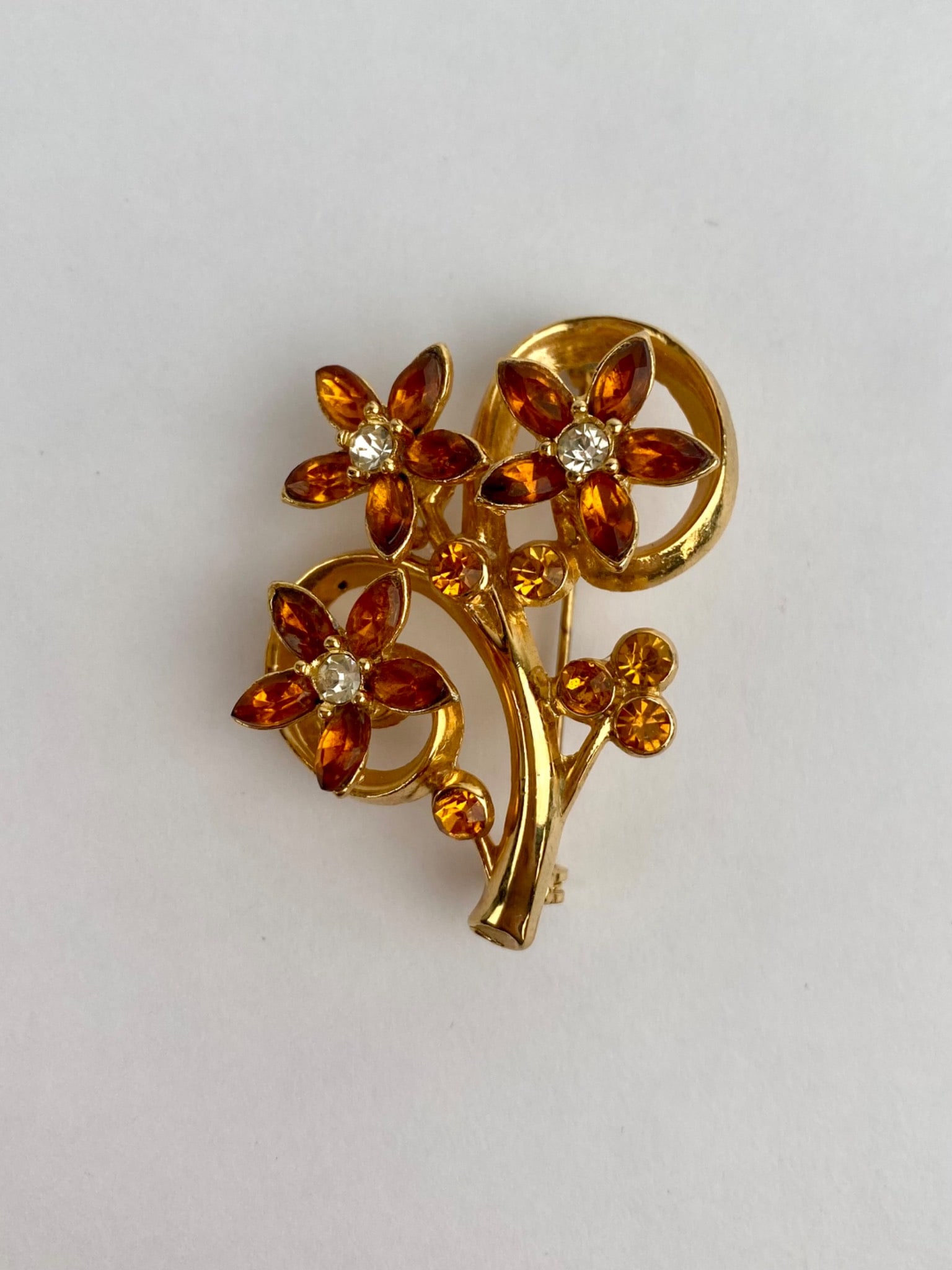 Vintage Gold-Tone Floral Brooch Set Including Butler & Wilton - 4