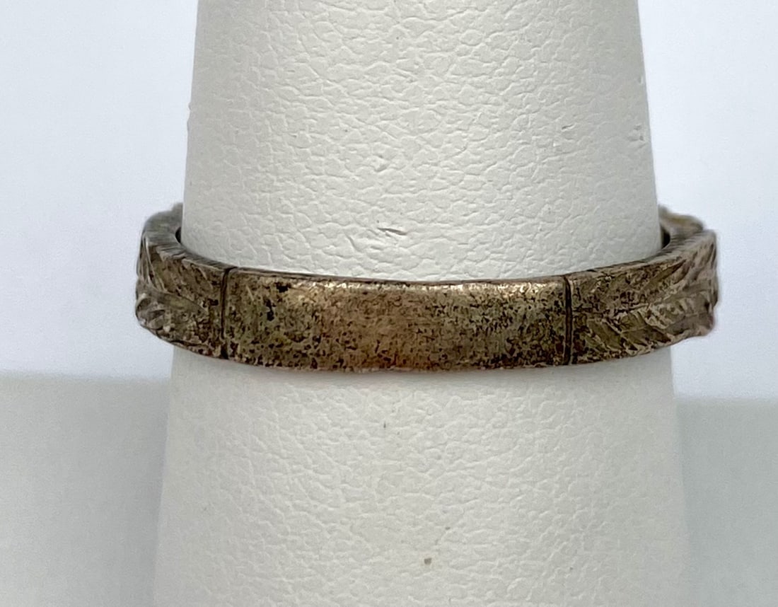 Vintage Sterling Silver Mickey Mouse Ring - 4