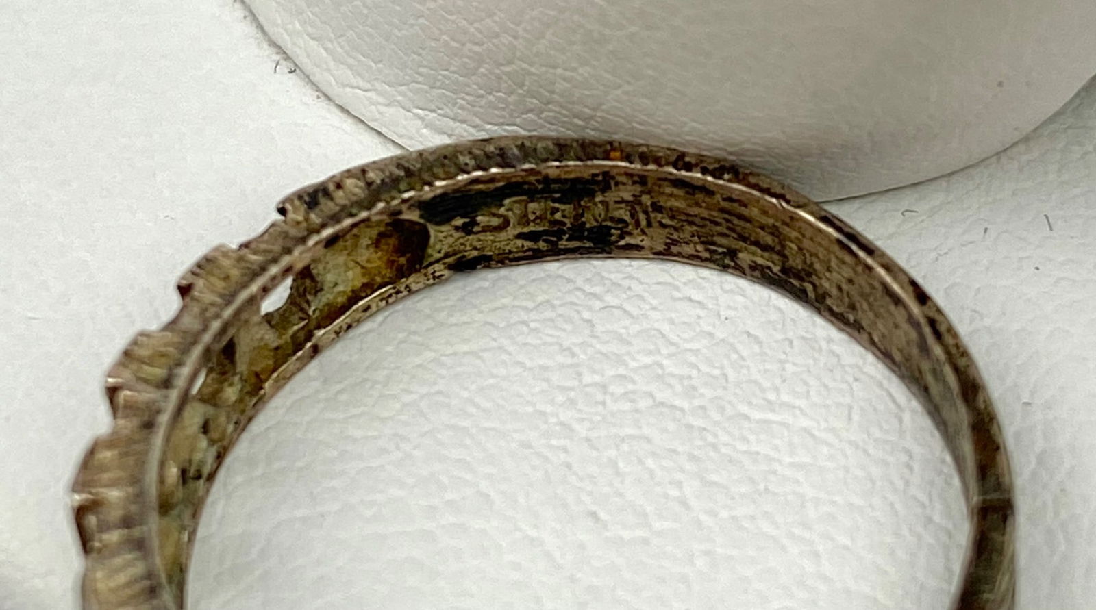 Vintage Sterling Silver Mickey Mouse Ring - 5