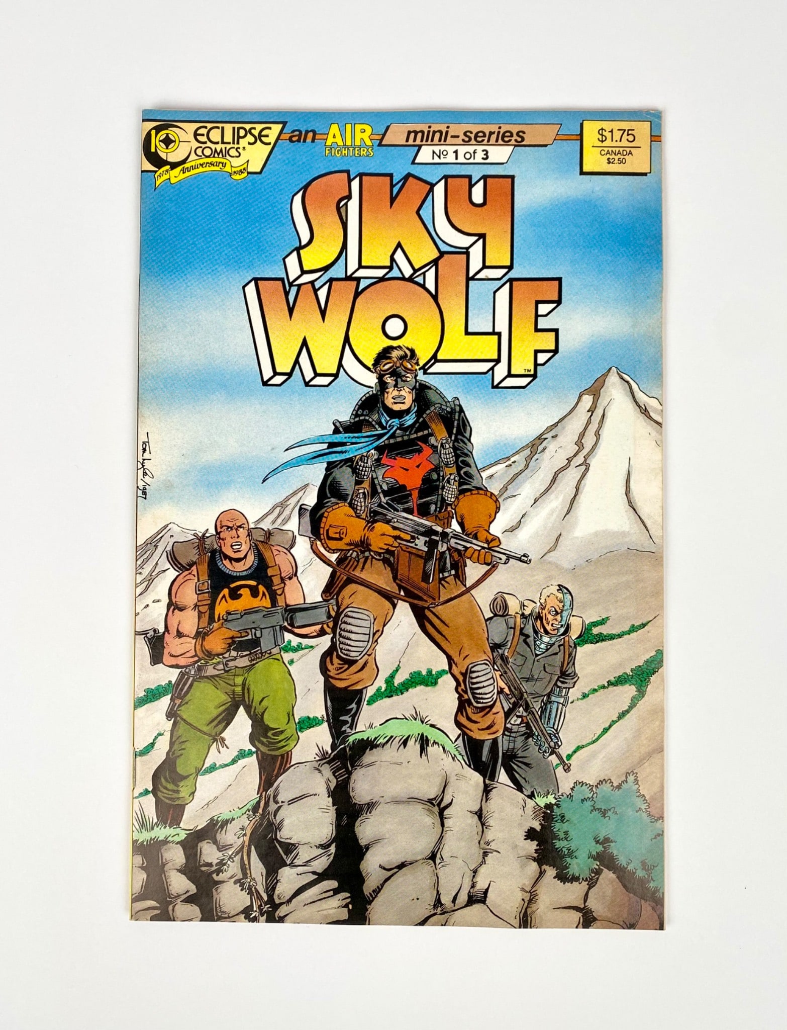 Three Eclipse Comics ‘Sky Wolf’ Mini-Series #1-3 (Complete Set) - 2