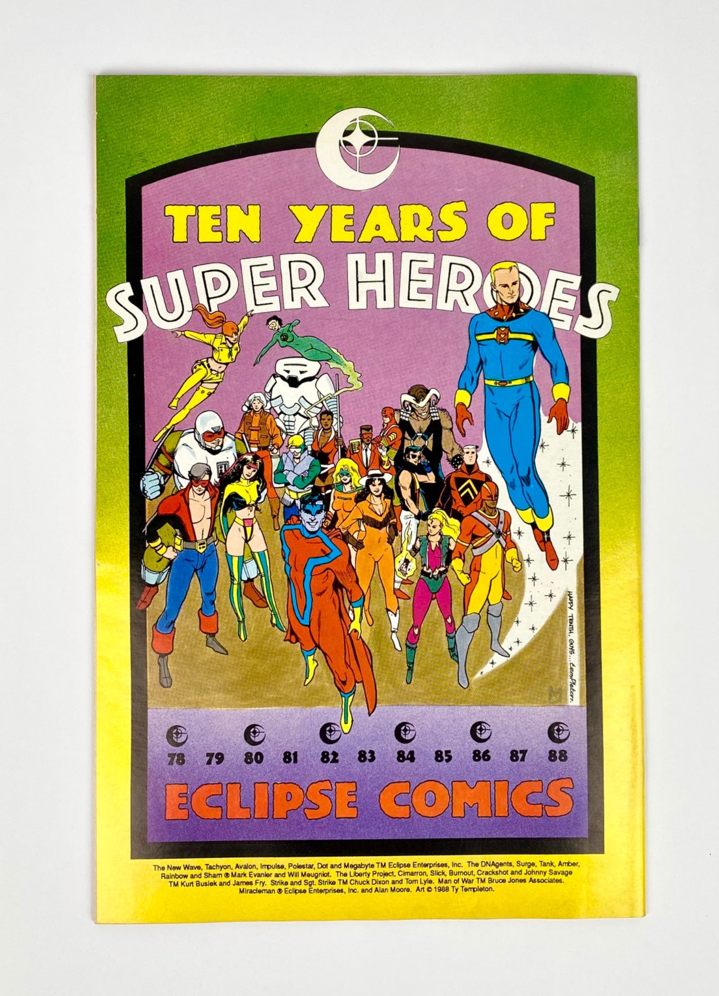 Three Eclipse Comics ‘Sky Wolf’ Mini-Series #1-3 (Complete Set) - 3