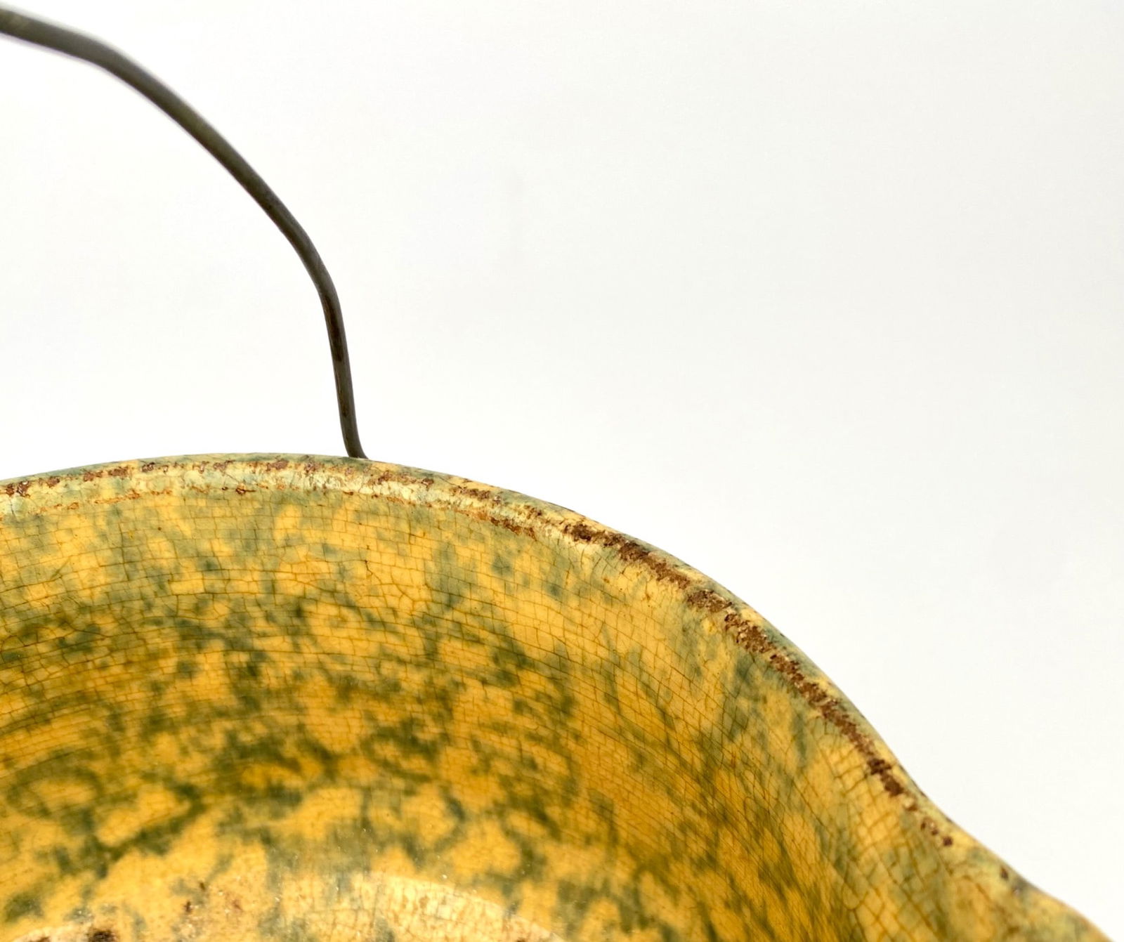 Early Sponge Ware Batter Bowl - 6