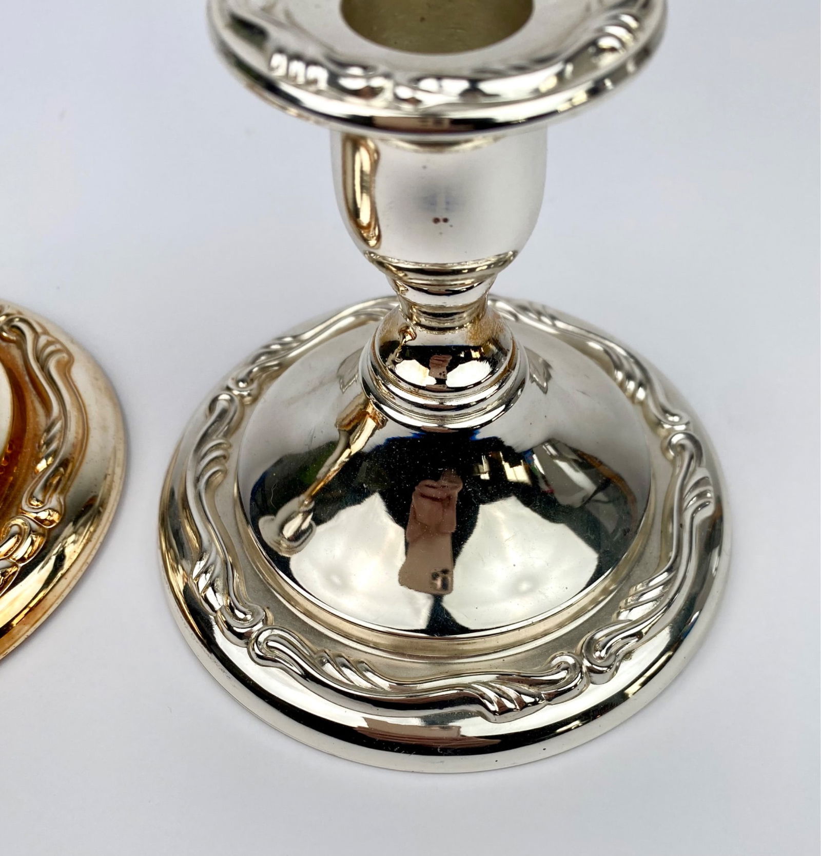 Oneida Tarnish-Resistant Silverplate Candlesticks - 2