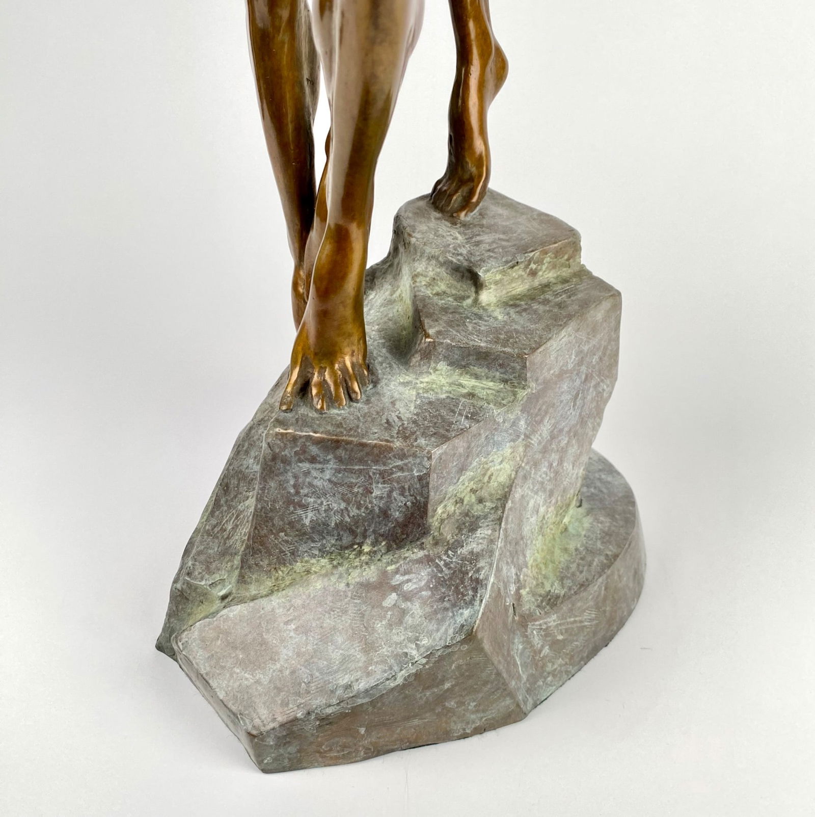 M. Frid Bronze Sculpture ‘Violinist & Muse,’ Limited Edition 97/195 - 3