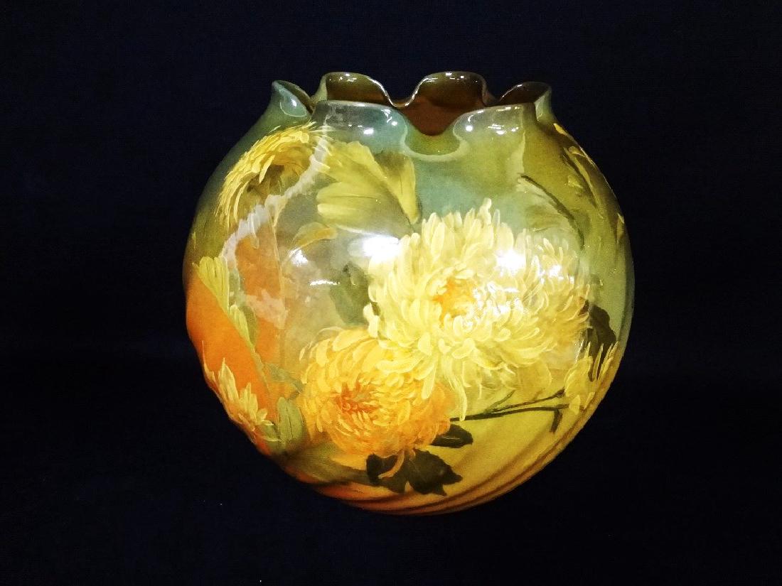 Early Rookwood Standard Glaze Ribbed Vase Early 20th (1 of 6)