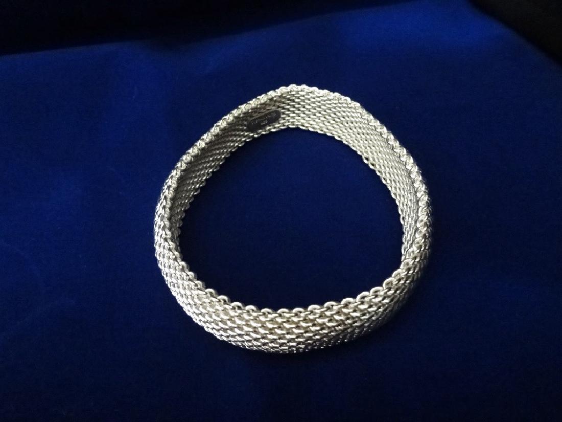 Tiffany and Co. Sterling Silver "Somerset" Mesh (1 of 3)