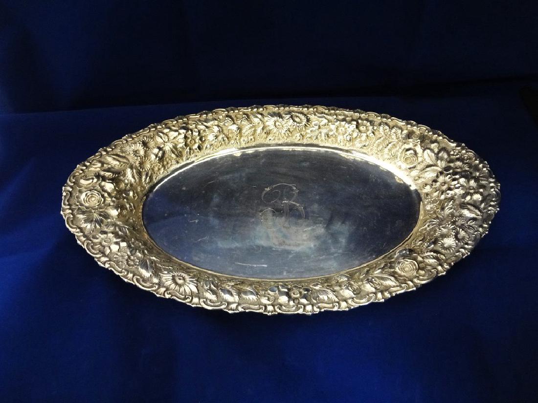 Jacobi & Jenkins Sterling Silver Repousse Oval Bread (1 of 4)
