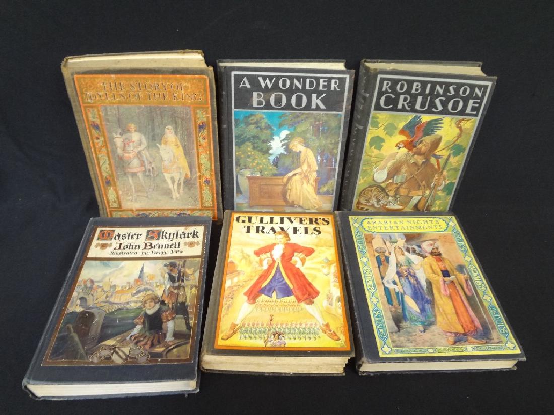 (6) Children's Books Original Illustration Pastedown (1 of 5)