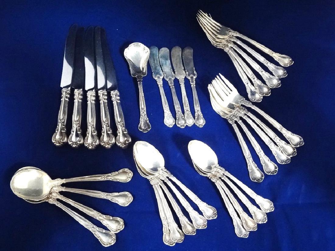 Gorham Sterling Silver Flatware "Chantilly" Pat. 1895
