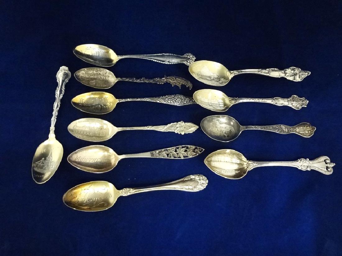 (11) Sterling Silver United States Spoons: Including (1 of 7)