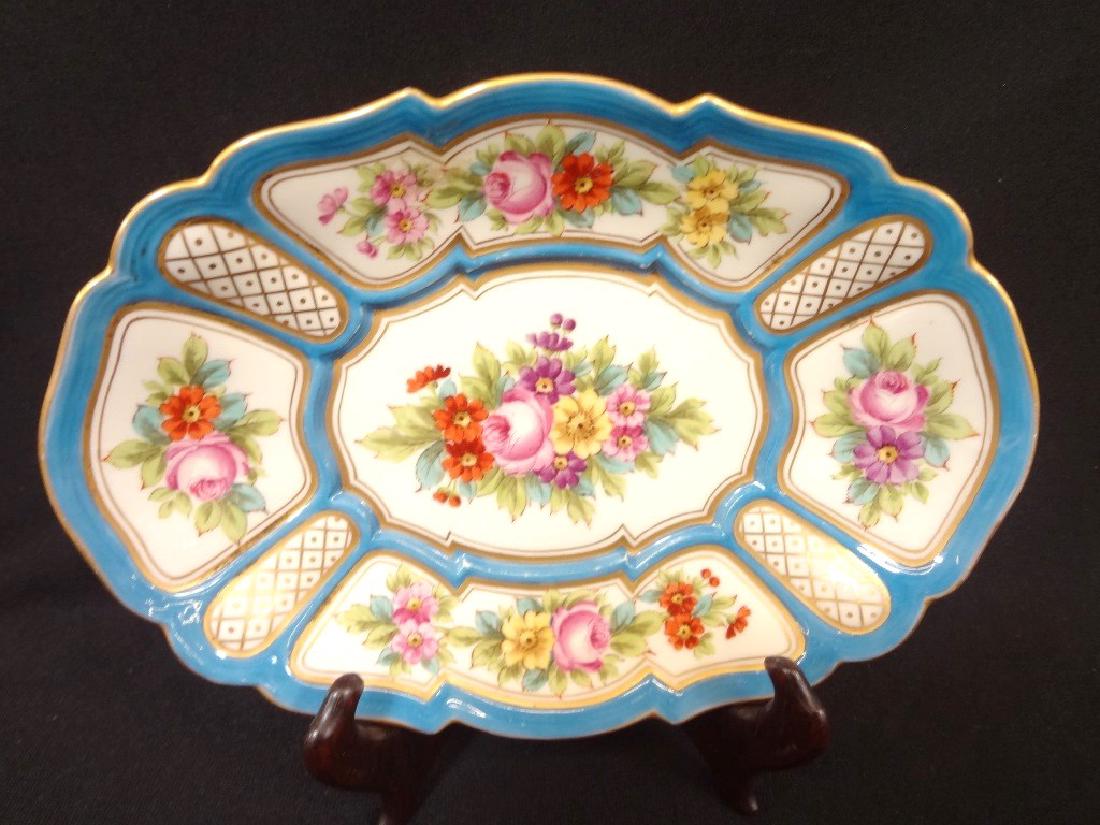 Sevres French Porcelain Oval Serving Dish 1772 (1 of 4)