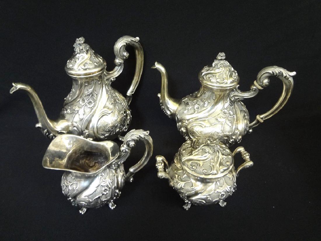 .800 Silver Persian Tea and Coffee Serving Set (1 of 5)