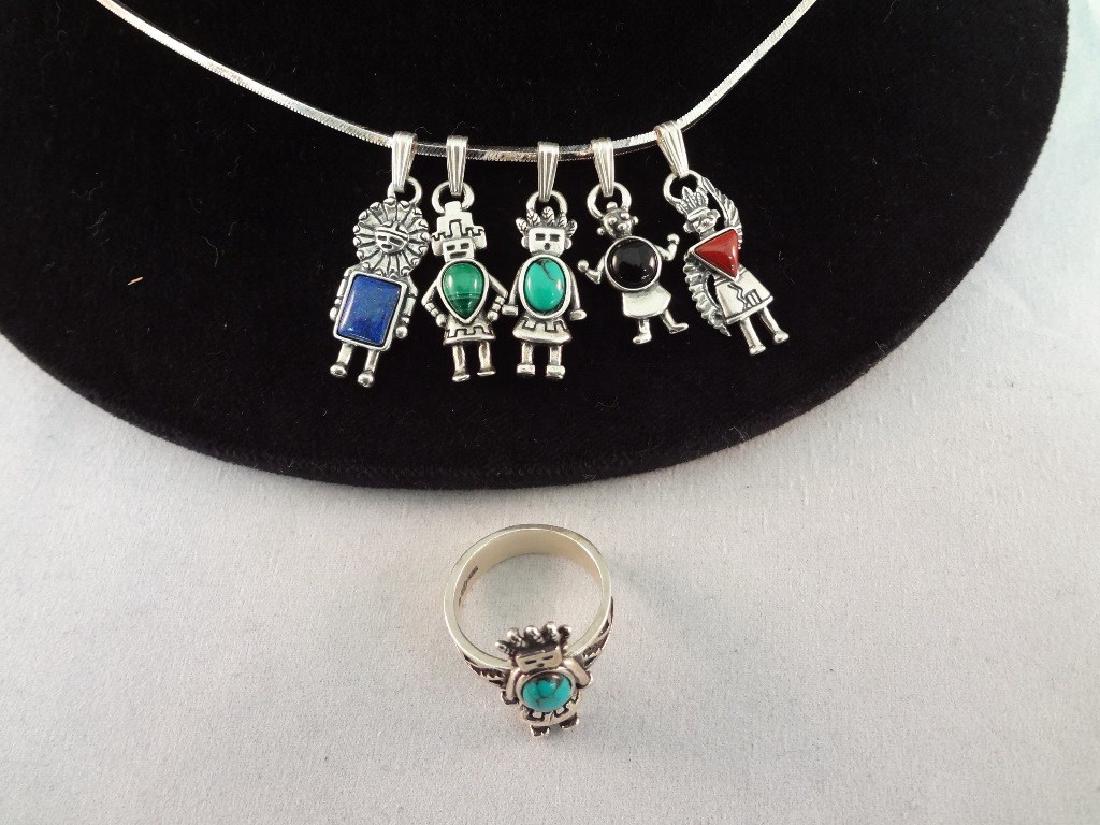 Carolyn Pollack Sterling Silver Kachina Doll (5) (1 of 5)