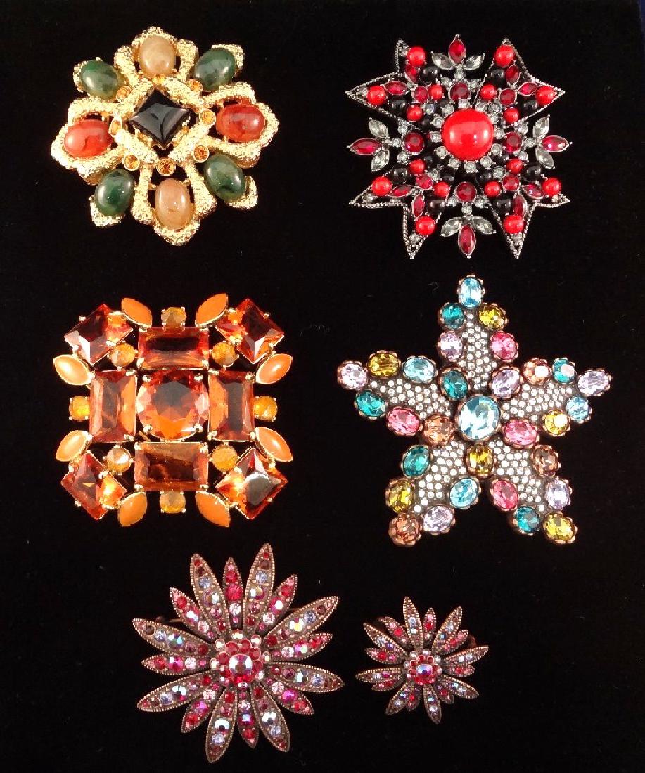 (6) Joan Rivers Vintage Swarovski Rhinestone/Enameled (1 of 7)