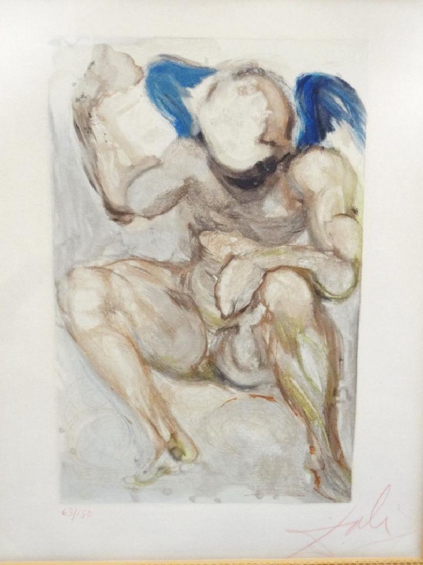 Salvador Dali "Angel of Mercy" Signed Lithograph from (1 of 4)