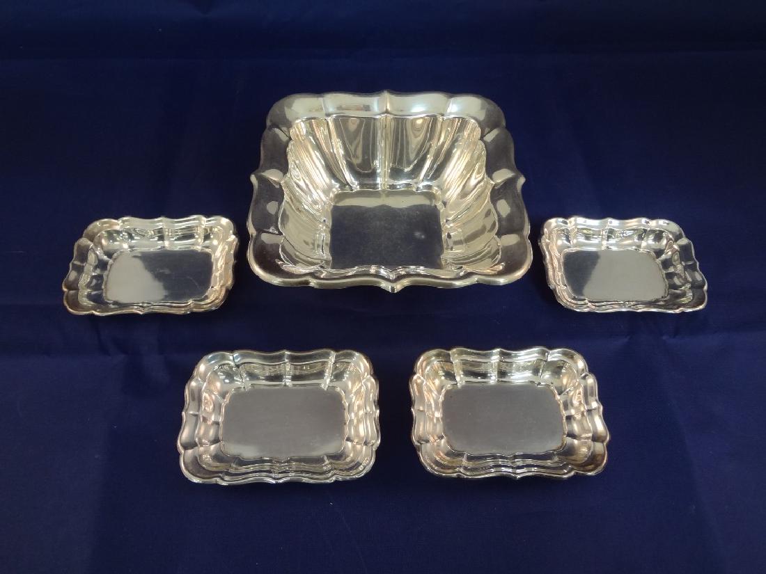 Reed and Barton Windsor Sterling Silver Dish and Salts (1 of 4)