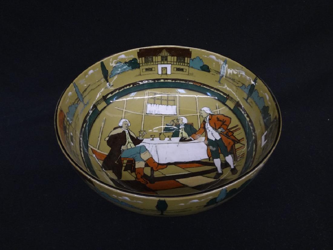 Buffalo Pottery Deldare Ware 9" Serving Bowl "The (1 of 4)