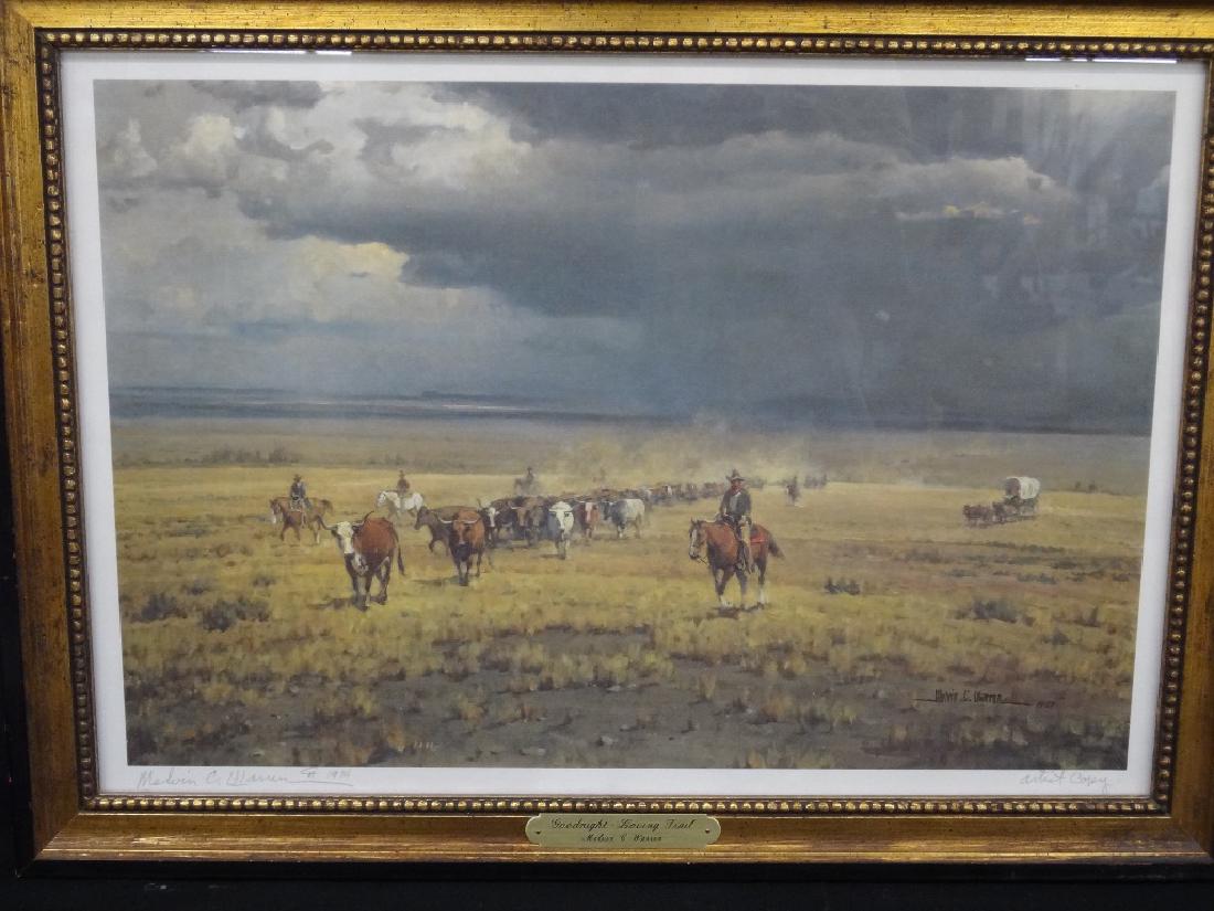 Melvin Warren Signed Artist Copy "Goodnight Loving (1 of 4)