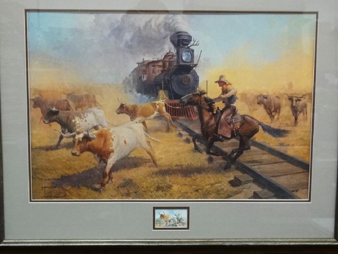 Robert Pummell Artist Proof Signed Lithograph "A Matter (1 of 4)