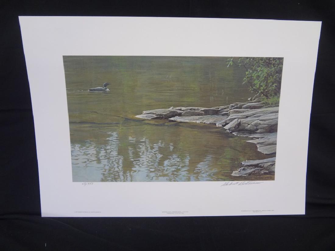 Robert Bateman "Common Loon" Signed Lithograph (1 of 4)