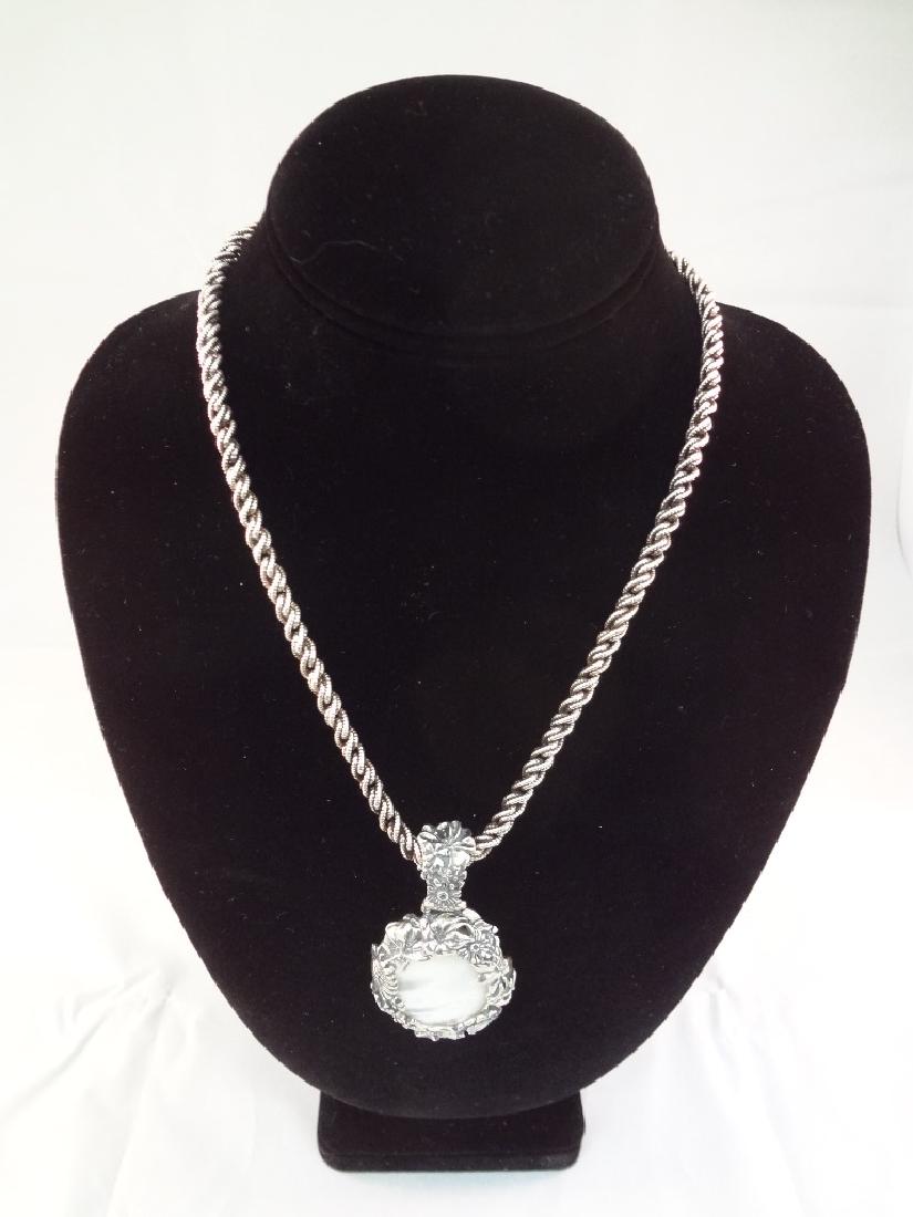 Carolyn Pollack Heavy Chunky Sterling Rope Chain and (1 of 5)