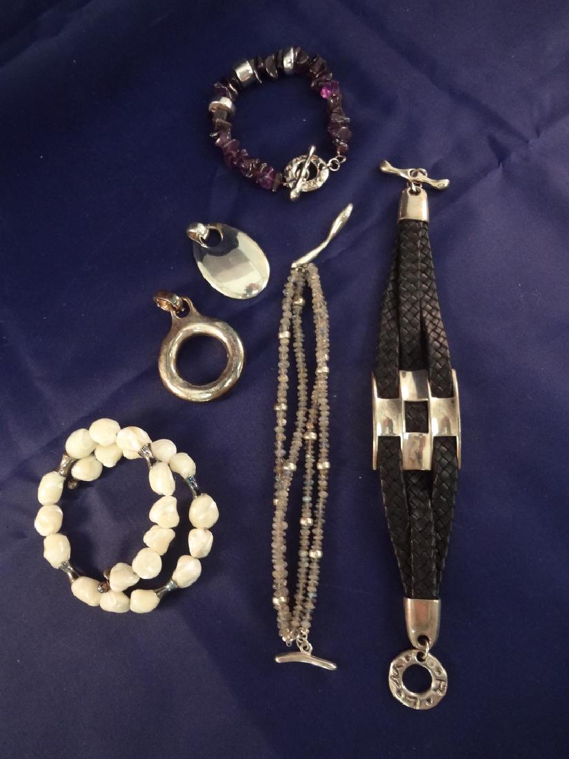 Robert Lee Morris Sterling Silver Jewelry Group (1 of 5)