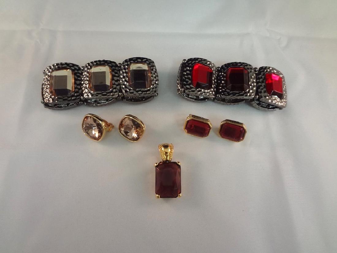 Joan Rivers Bracelets, Earrings and Pendant (1 of 5)