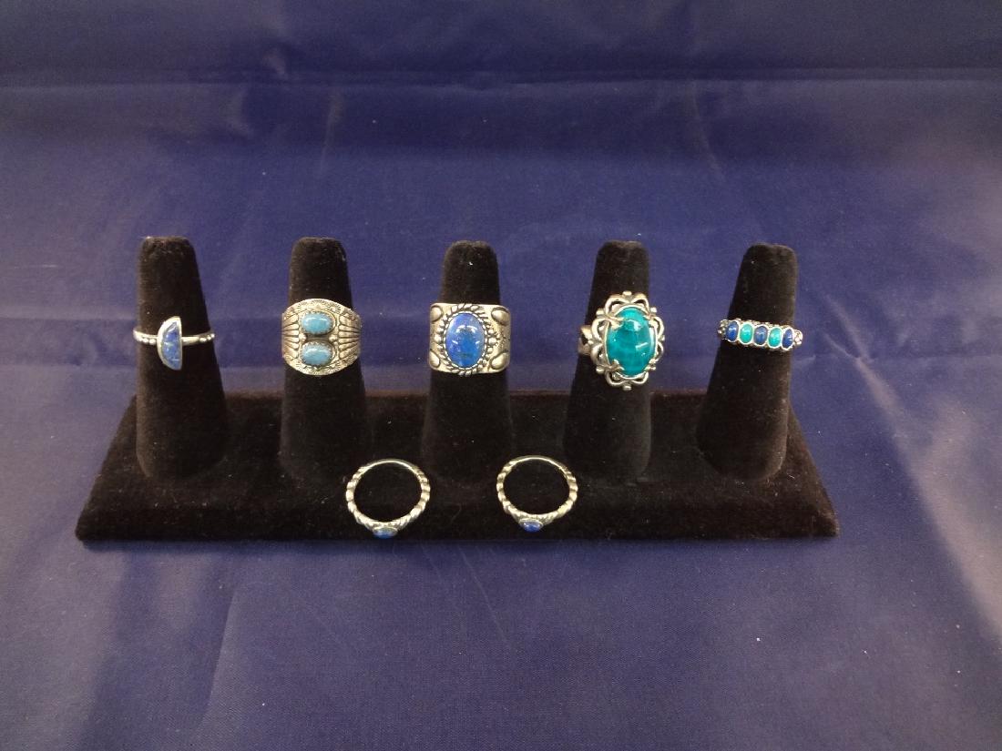 Carolyn Pollack (7) Sterling Silver Rings (1 of 7)