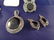 Sterling Silver Art Deco Onyx Jewelry Suite - 2