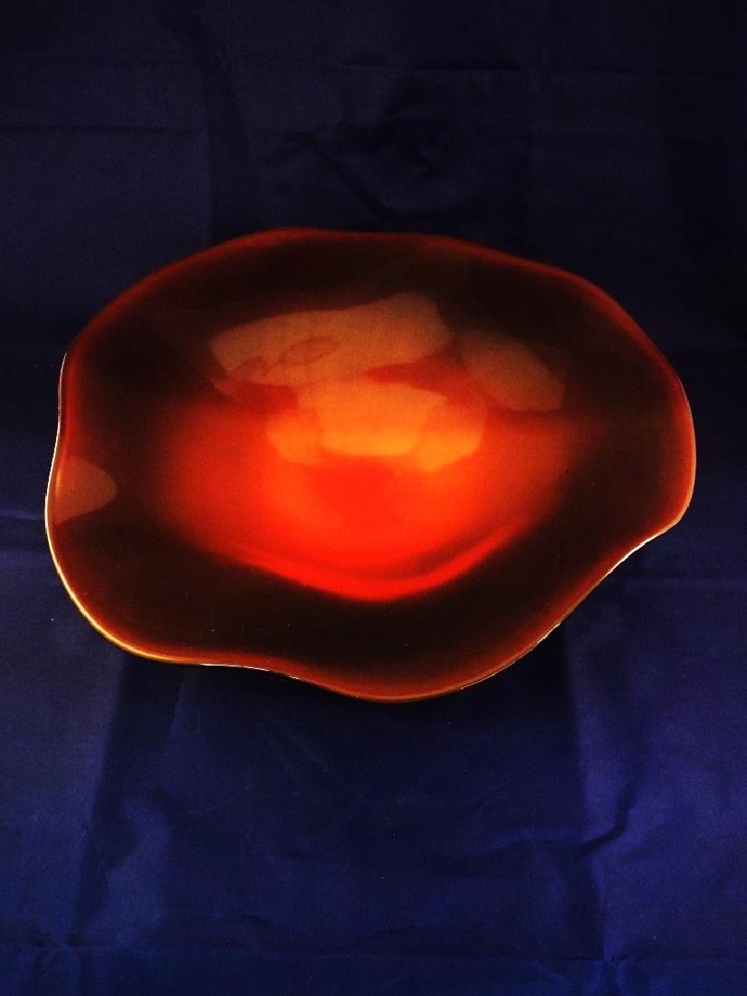 Hale Farm Signed Art Glass Bowl (1 of 5)