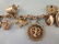 14k Gold Charm Bracelet with 12 14k gold charms - 3