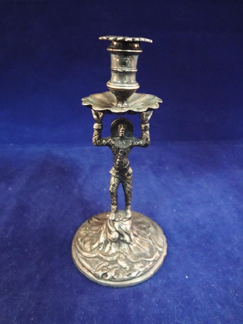 1775 Jonathan Gould London Sterling Silver Tea Figural (1 of 7)