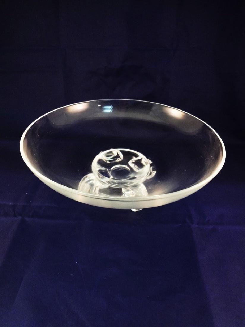 Steuben Glass Footed Bowl 10.5" Diameter (1 of 5)