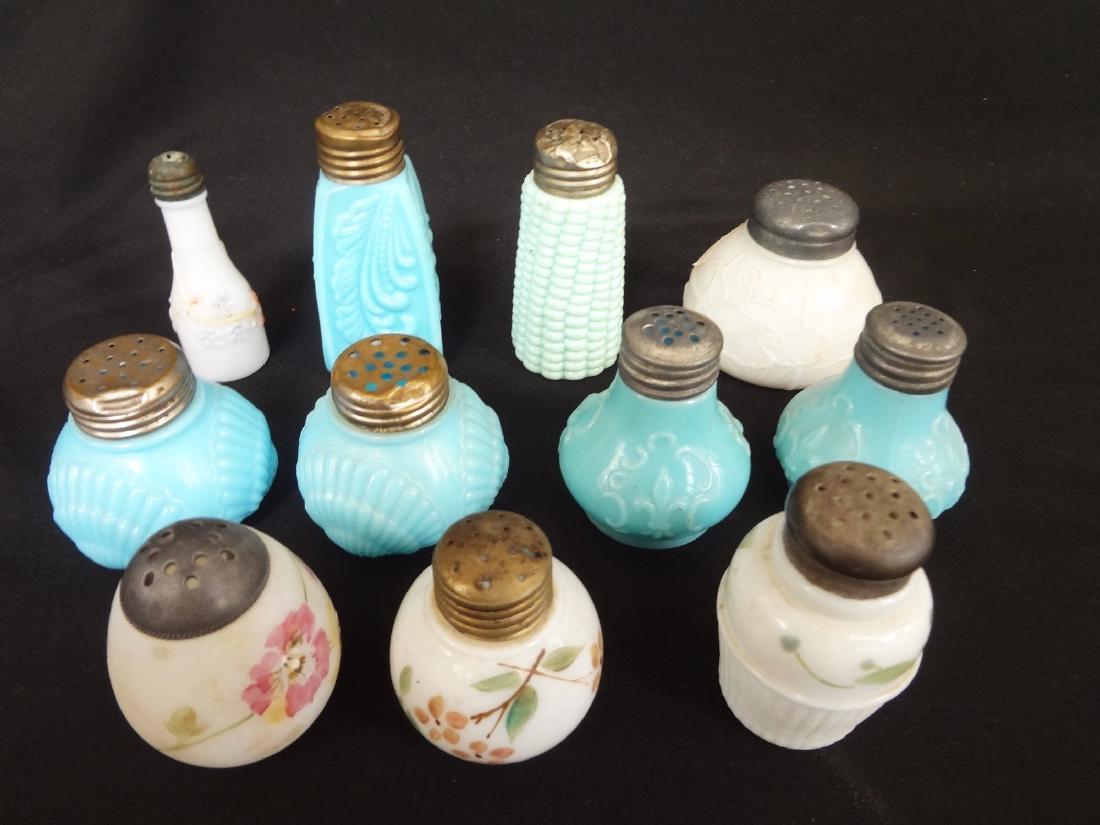 (11) EAPG Consolidated Glass Salt Shakers: Dithridge, (1 of 6)