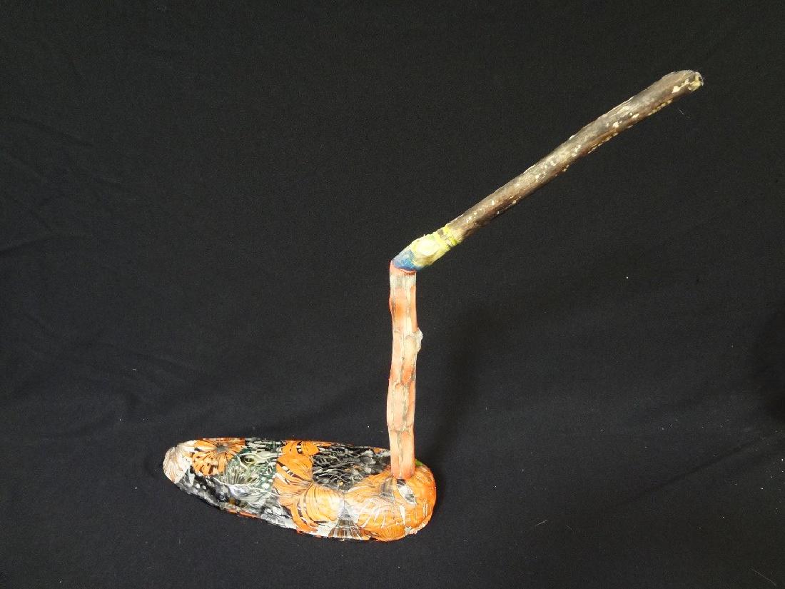 Kevin Lockau (Canada) Cast Glass and Wood "Loon" (1 of 7)