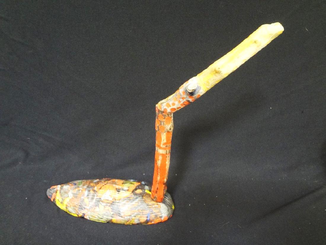 Kevin Lockau (Canada) Cast Glass and Wood "Loon" (1 of 6)