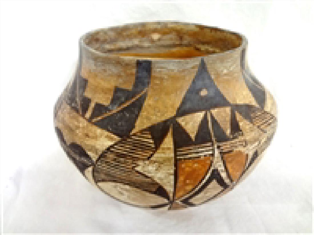 Acoma Polychrome (Olla) Pueblo Native American Storage (1 of 2)